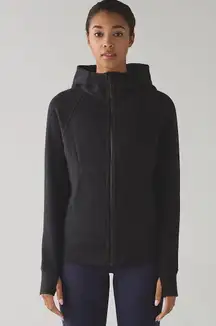 Black Scuba Zip-Up
