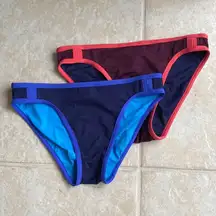 2 LLBean Bikini Bottoms size 4