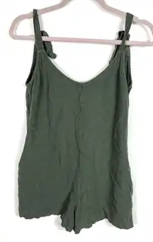 Slide‎ show green romper women’s size 6