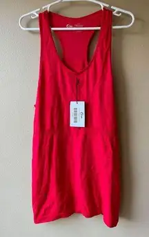 Zyia Red Copper Charged Tank Women's Size XL