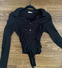 Altar'd State Black Bodysuit