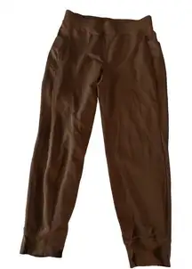 Fabletics Brown Acticewear Gym Joggers Size XL EUC #4354