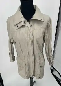 Cold Creek classic small beige jacket women's‎