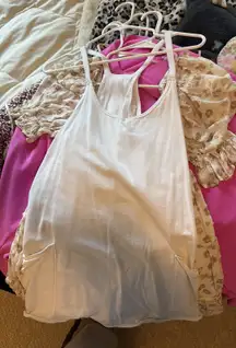 White FP Hot Shot Movement Mini Dress