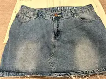 Denim Skirt