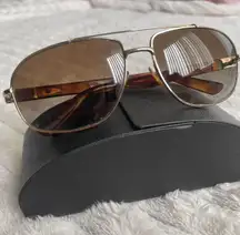 Aviators Light Gold/Tortoise Brown