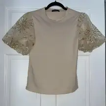 Gold Glitter Star Shirt