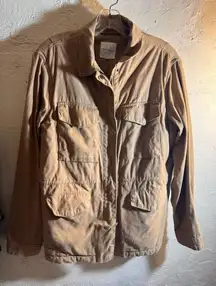 Thread & Supply Camel Utility Jacket M Sherpa lining gorpcore outdoor minimalist