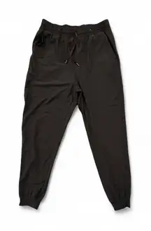 Old Navy Women's Brown and Grey Joggers-tracksuit pants- M Long