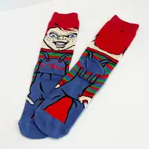 Chucky Child’s Play Horror Character Socks Adult 7-10 NEW