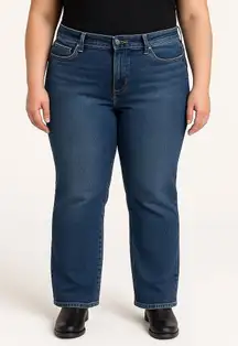 Articles of Society Womens Denim Jeans Straight Leg‎ Blue Wash Size 26