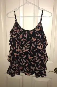 Inc Concepts Cold Shoulder Shirt bird Xs 