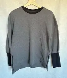 COREIO Gray Knit Pullover Sweater Size M