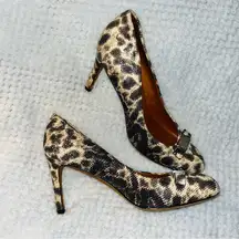 Marc Jacobs Leopard Heels sz 8