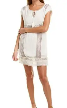 Ale By Alessandra luana embroidered shift dress