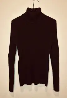 Liz Lange Black Maternity Turtleneck Sweater