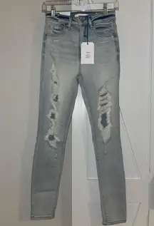 These Three Boutique Distressed Jeans