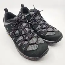 Merrell J035326 Siren Sport 3 Waterproof Hiking Vibram Shoes Black Gray Womens 9