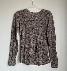 Cuddl Duds Leopard Long Sleeve