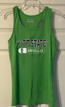 Under Armour Green Pittsburg State University Gorillas Tank Top Medium