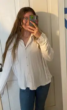 Skims soft lounge long sleeve shirt 