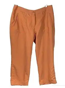 Aventura Clothing by Sportif Y2K Cropped SPF Pants Orange Size 10 From 2006