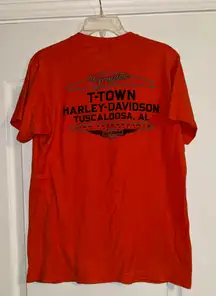 Orange Tuscaloosa Alabama  Short Sleeve Tshirt