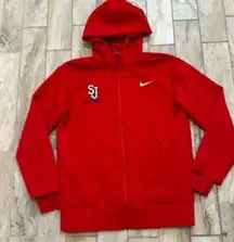 NEW Nike women's small red St. John's University Softball jacket MSRP $125