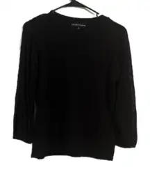 Catherine‎ Malandrino Black Blouse
