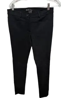 Elizabeth and James grey stretch skinny trousers size 8 minimal office wear