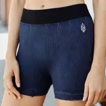Free People Movement Prana Shorts Indigo Blue