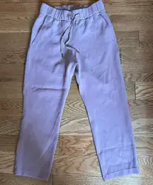 lululemon athletica On the Fly Crop Pants - Dusty Pink