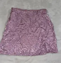 Lilac Leopard Skirt