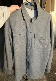 Oversized Flannel Jacket