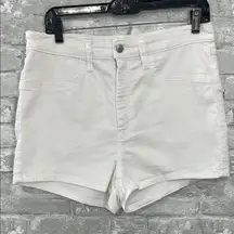 Wild Fable Highest Rise White Shorts