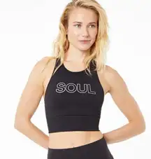 Lululemon x SoulCycle Ebb To Train Sports Bra in Black Size 6