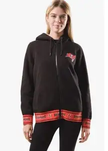 Ultra Game NFL Tampa Bay Buccaneers Zip Up Sherpa Jacket Size XL