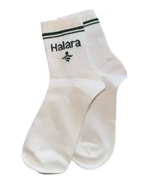 Halara Pickleball Crew Socks- one size