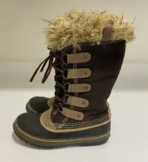 Sorel Joan of the Artic Winter‎ Snow Boots Brown Size 7