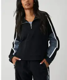 FP Movement by Free People Black and Blue Sweatshirt