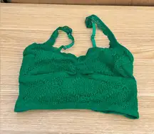 Gilly Hicks - Sydney - Unlined Emerald Lace Bralette