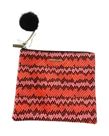 KESTREL Neon Orange Cosmetic Bag Pouch NEW