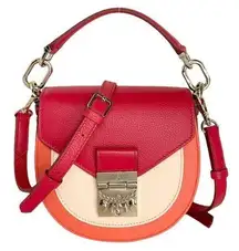 MCM Patricia Mini Color Block Crossbody Bag