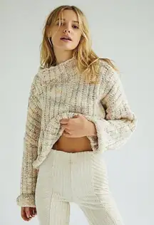 Free People Confetti Pullover Sweater Size large