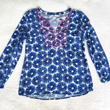 Vineyard Vines Sea Urchin in Tide Blue tunic XS