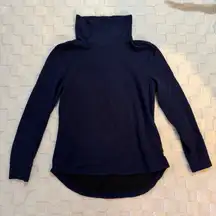 Southern Tide Navy Blue Sadie Textured Tunic Pullover Top, Women’s Medium