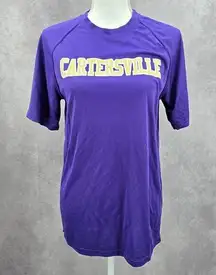 Augusta Sportswear Purple Active Short Sleeve Cartersville Tshirt Top Small