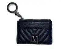 Victoria's Secret Victoria Secret Black Card Case Keychain & Card Holder