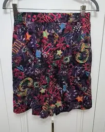 Vintage Haley Women's A-Line High-Waisted Geometric Shorts Size 10‎