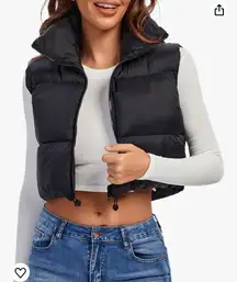 Black Puffer Vest